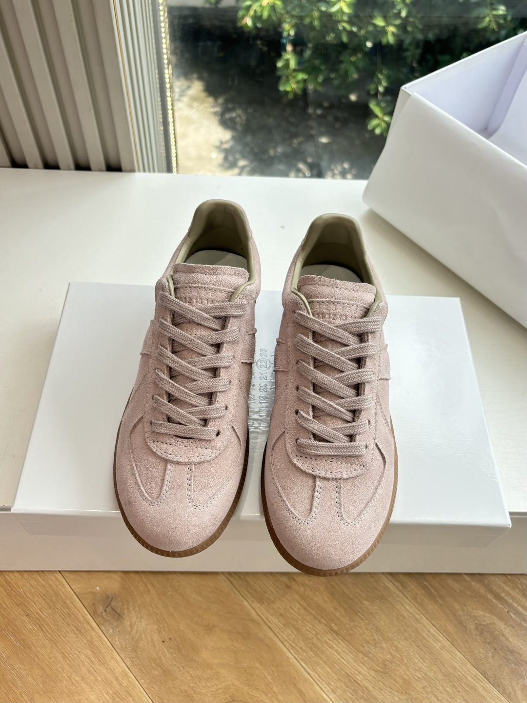 Maison Margiela MM6 Designer Leather German Training Shoes Review - 图片 4