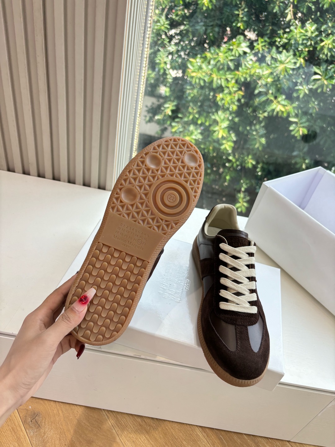 Maison Margiela MM6 Designer German Training Shoe Review - 图片 5