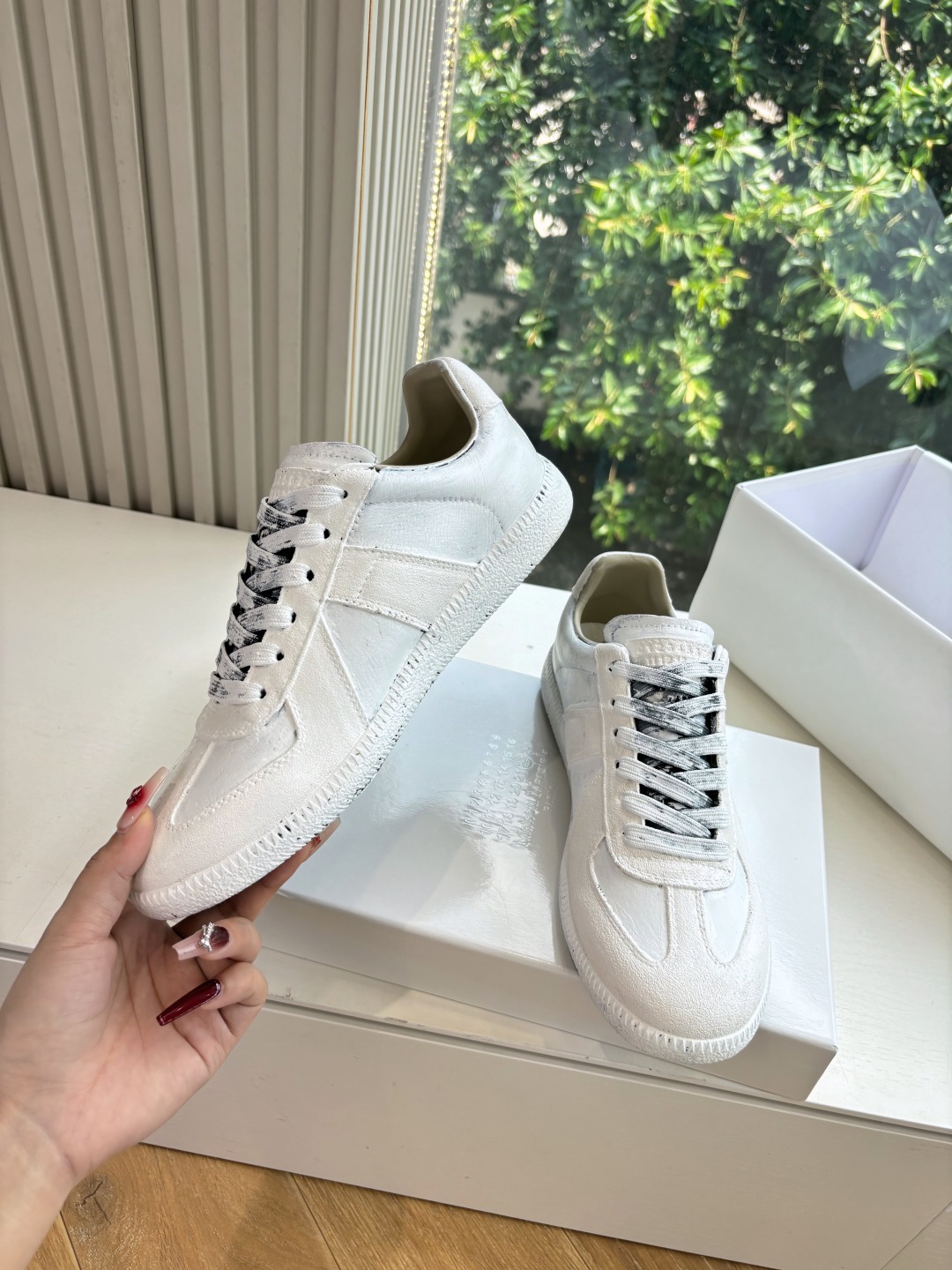 Maison Margiela MM6 Designer Training Shoes: Luxurious Top-Level Version. - 图片 5