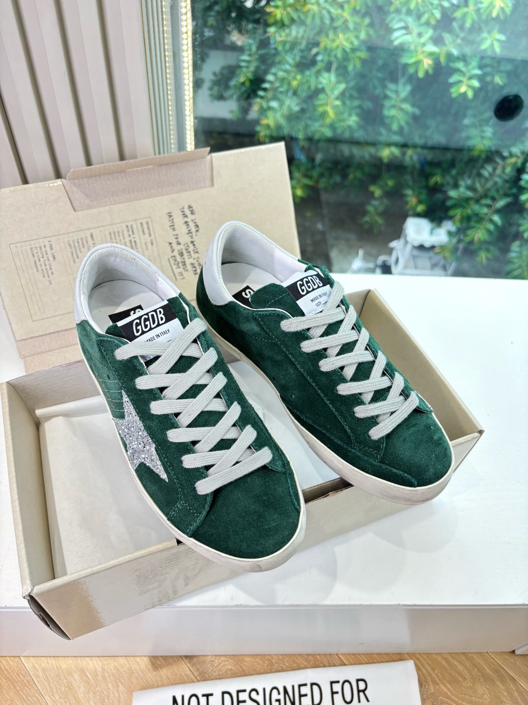 Italian Crafted GGDB Leisure Shoes: Perfect Imperfections, Unique Stars, and Comfortable Style