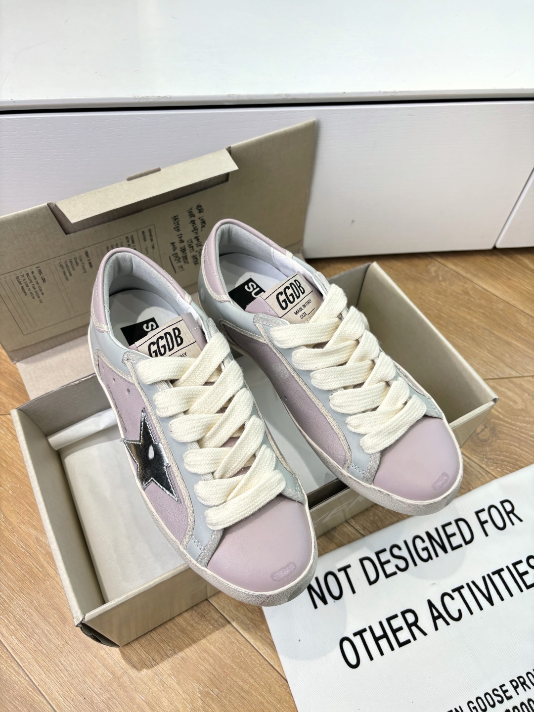 Italian Crafted GGDB Leisure Shoes: Perfect Imperfections, Unique Stars, and Comfortable Footprints