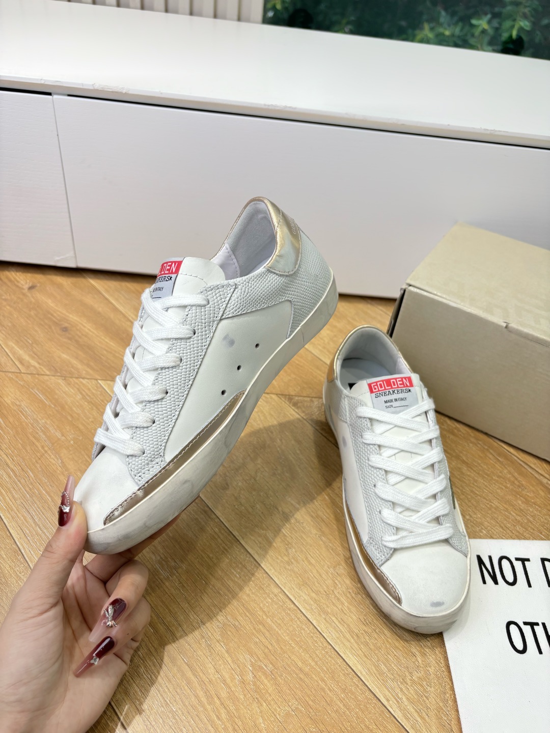 Italian Crafted GGDB Leisure Shoes: Perfect Imperfections and Unique Style for Comfortable Fashion Statement - 图片 8