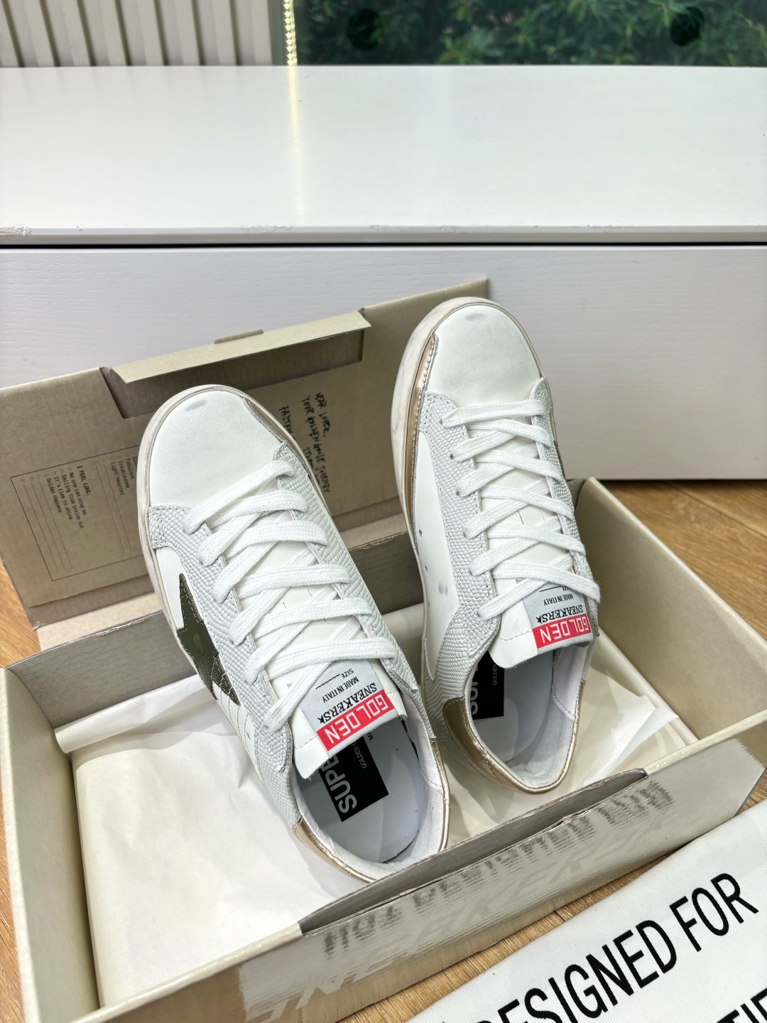 Italian Crafted GGDB Leisure Shoes: Perfect Imperfections and Unique Style for Comfortable Fashion Statement - 图片 2