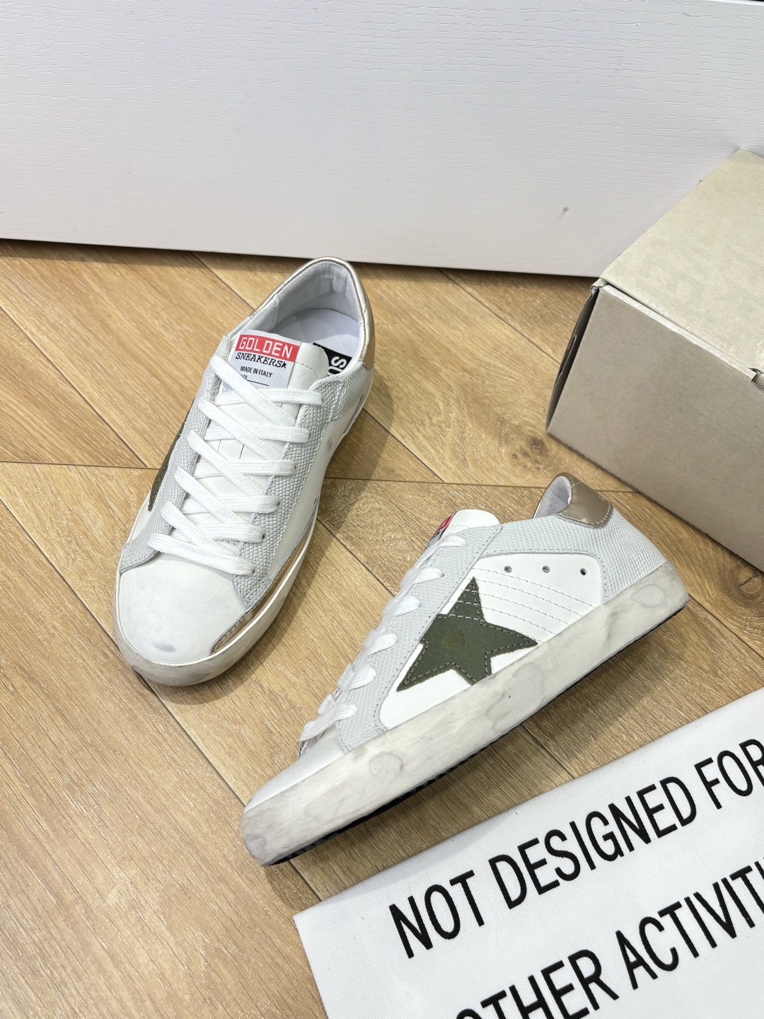 Italian Crafted GGDB Leisure Shoes: Perfect Imperfections and Unique Style for Comfortable Fashion Statement - 图片 4