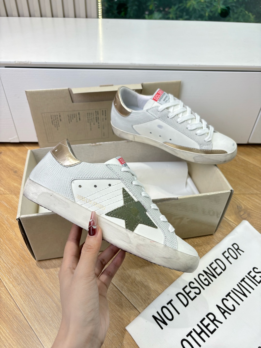 Italian Crafted GGDB Leisure Shoes: Perfect Imperfections and Unique Style for Comfortable Fashion Statement - 图片 3