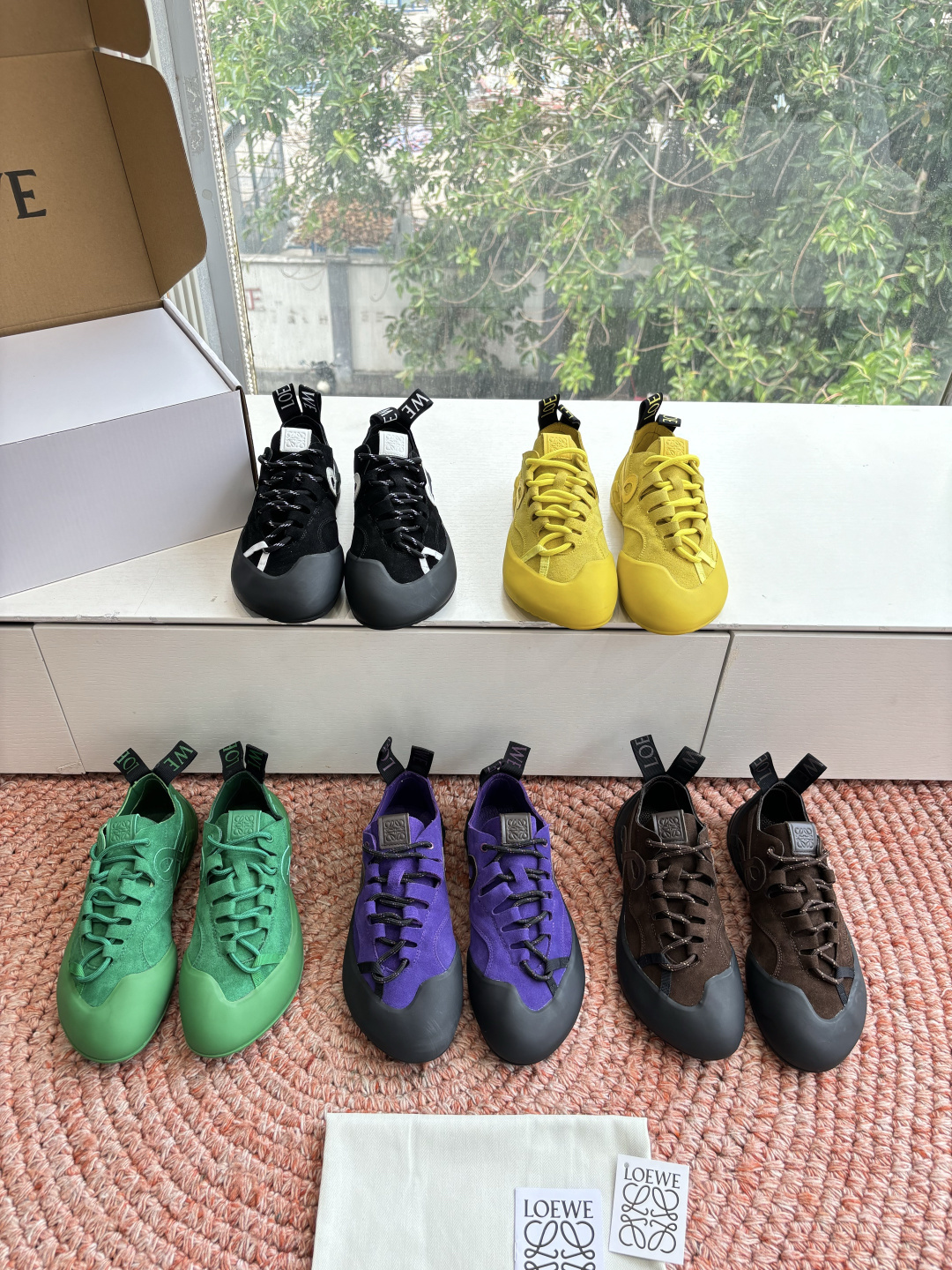 🌾G029所见即所得LOEW·*罗意威2026新款 新色上新活力满满芭蕾阿甘鞋罗意威新款Grip｜登山款