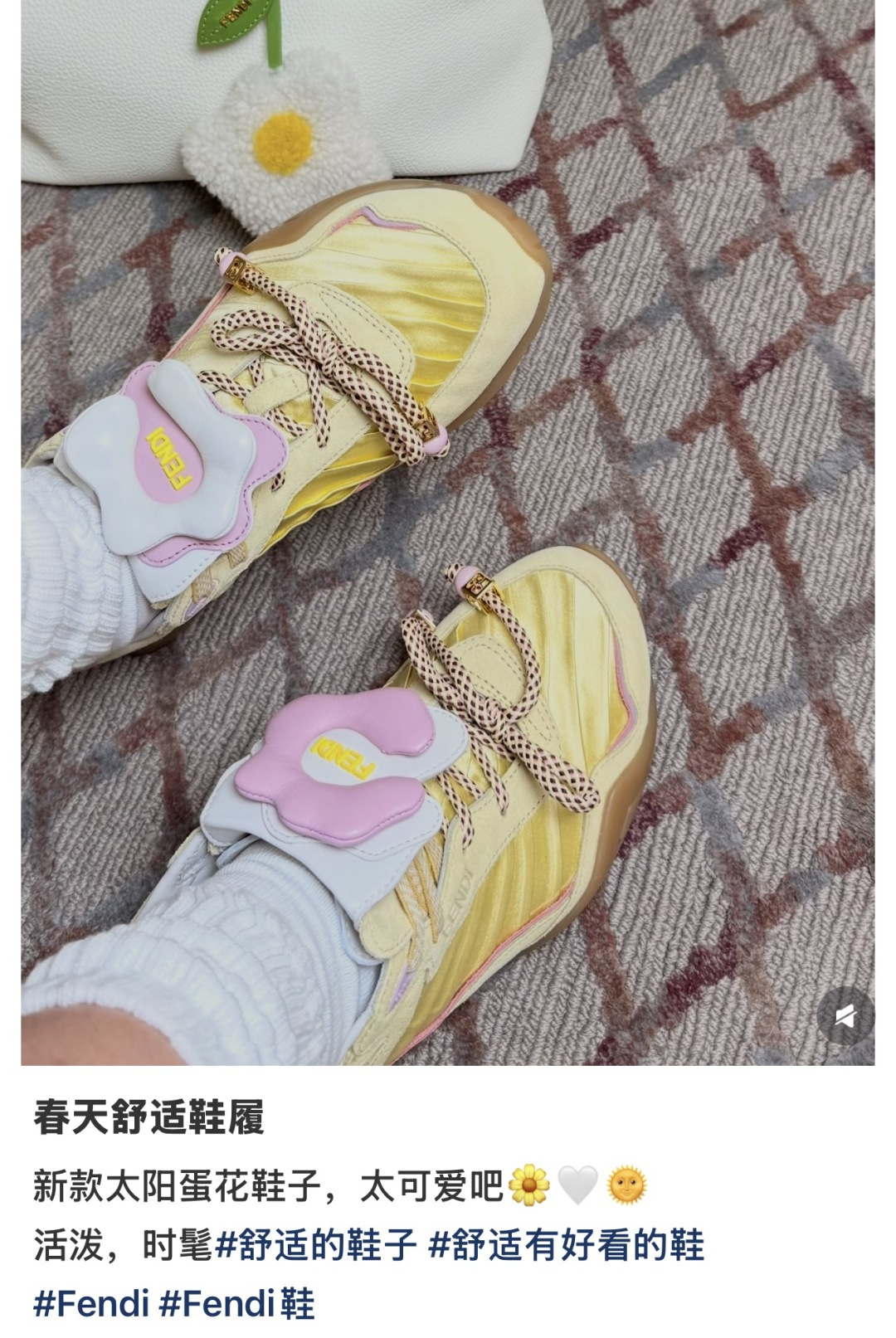 🌾G029顶级品质𝐅𝐄𝐍𝐃𝐈｜26春夏新款Wave Pulsea魔术贴德训阿甘鞋把春天穿在脚上立体花朵装