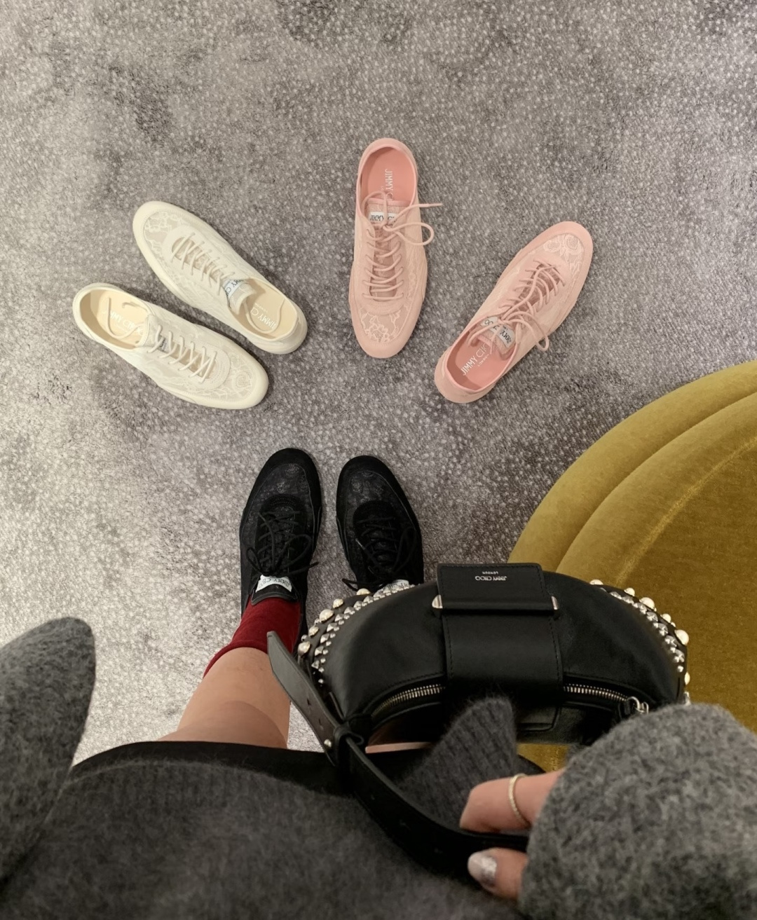 🌾G029Jimmy choo（吉米•周）周仰杰2026春Sunny F系列运动鞋火爆上新🔥品牌Logo