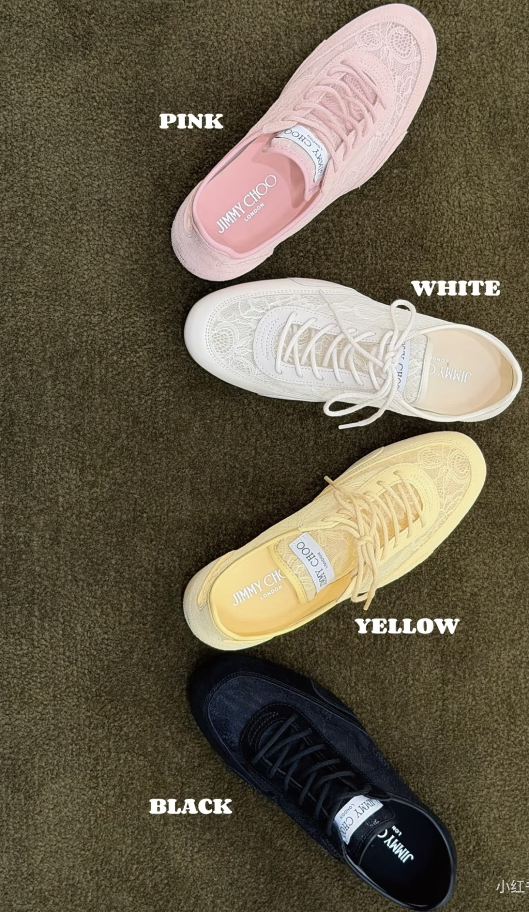 🌾G029Jimmy choo（吉米•周）周仰杰2026春Sunny F系列运动鞋火爆上新🔥品牌Logo