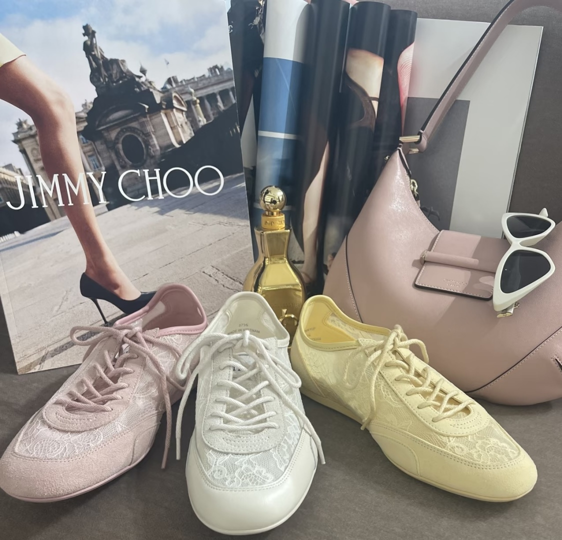 🌾G029Jimmy choo（吉米•周）周仰杰2026春Sunny F系列运动鞋火爆上新🔥品牌Logo