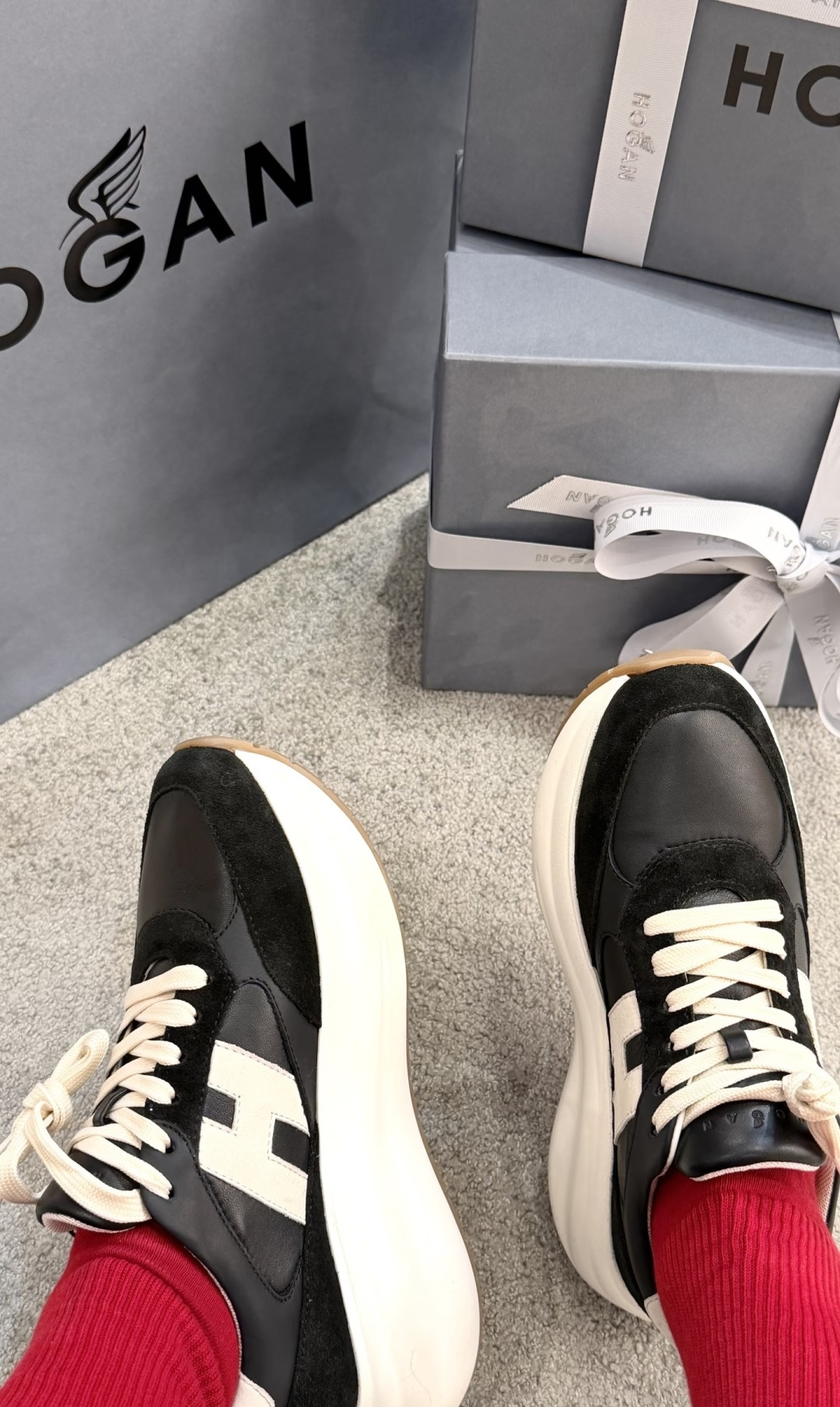 🌾G398HOGAN霍根鞋子德训鞋26新配色这可让我怎么选呀？看迷糊了吧这波hog都很好看最喜欢还是脚感