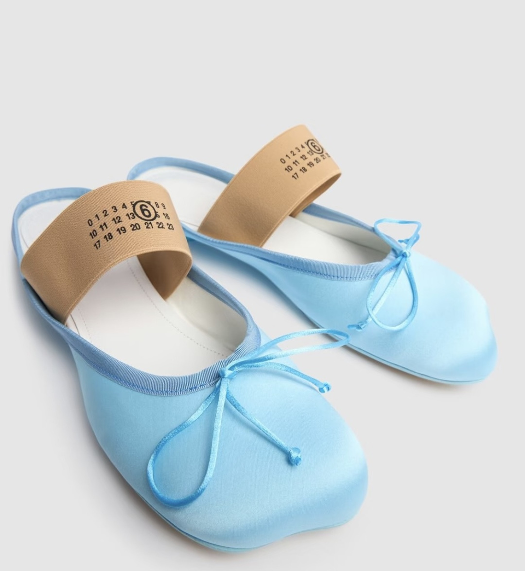 🌾G077代购级别2026Maison Margie*马吉拉•分趾粗跟平底复古玛丽珍娃娃头苹果头芭蕾舞指