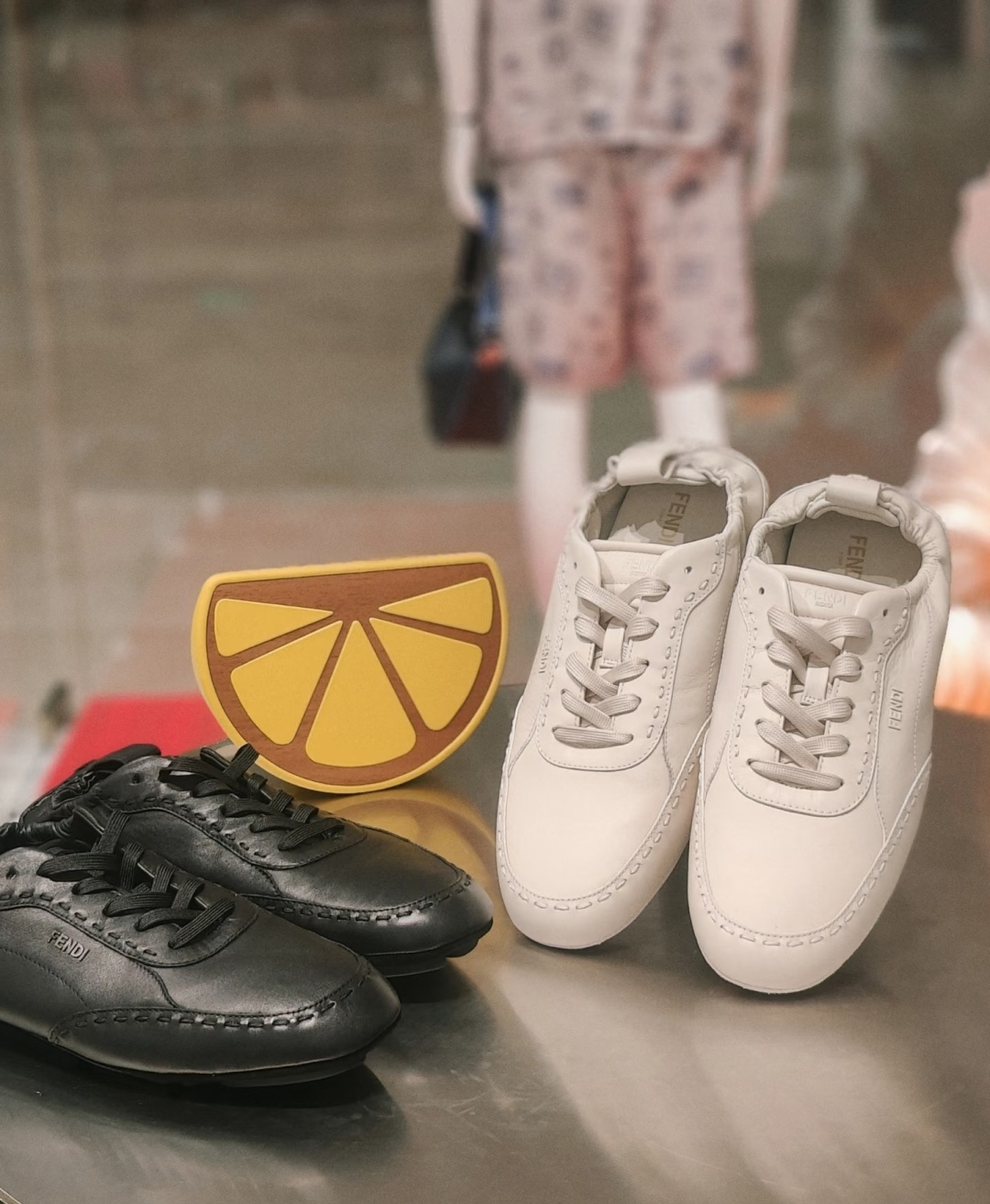 🌾G036Fendi芬迪 最新Fit系列 系带 松紧 芭蕾舞鞋 休闲鞋‼️ FENDI Fit系带低帮鞋