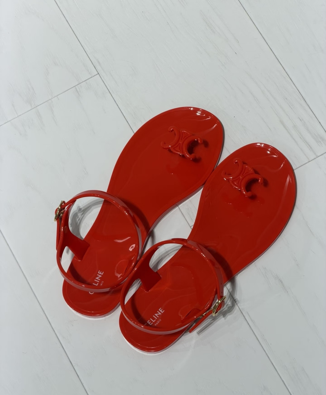 🌾G059所见即所得代购级别CELINE思琳赛琳一字带拖鞋凉鞋CELINE RUNNER 有CELINE