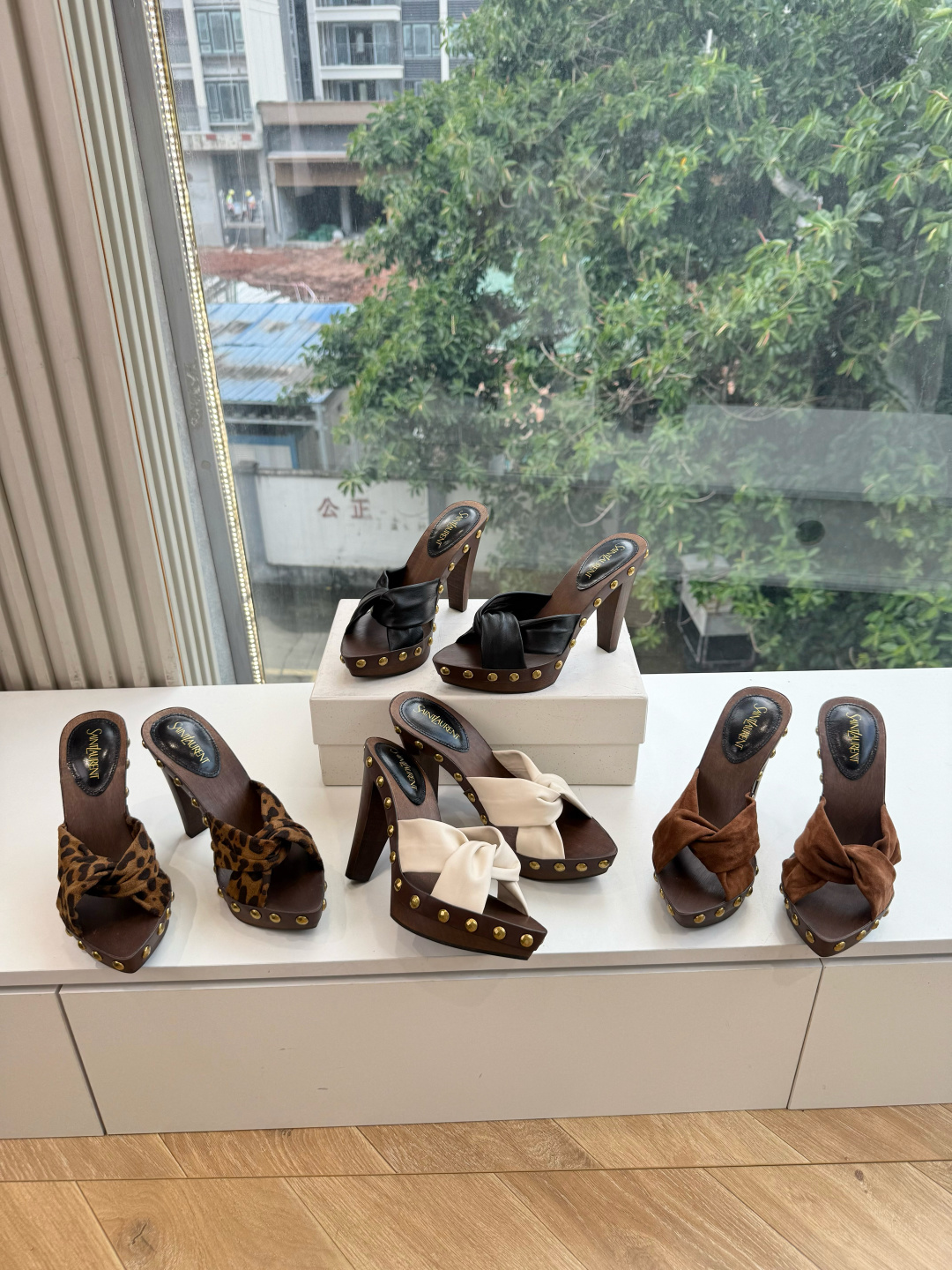 G288顶级品质Saint Laurent / 圣罗兰LeeYSL姐姐的美丽尤物又是人间圣罗兰 Rose同款的高跟鞋化很
