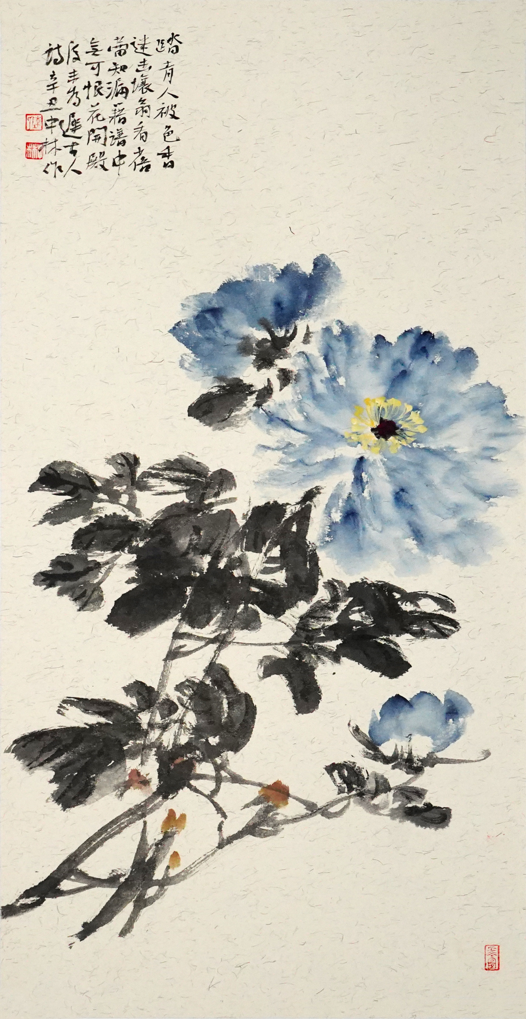 中国古美術✦青花磁正統麻姑献寿紋梅瓶✦文房具・純手描き・置物・陶芸・案頭・花瓶 中国古美術✦青花磁正統麻姑献寿紋梅瓶✦文房具・純
