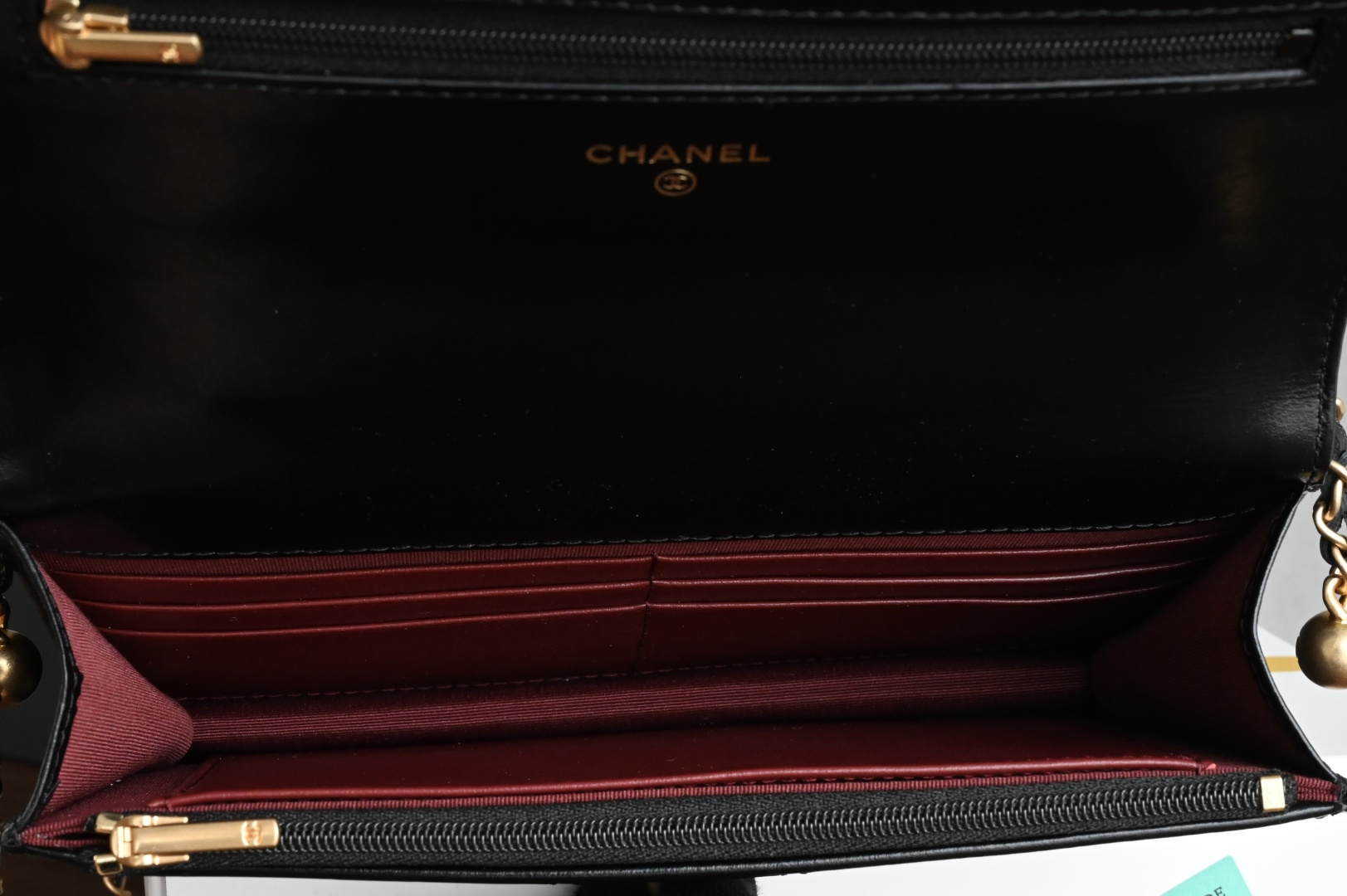 白金版▪️正品级 包装如新品到货🆕𝗖𝗵𝗮𝗻𝗲𝟭 𝟐𝟓𝐬全新版本小金球双珠链条𝐰𝐨𝐜 回归双小金珠链条设计