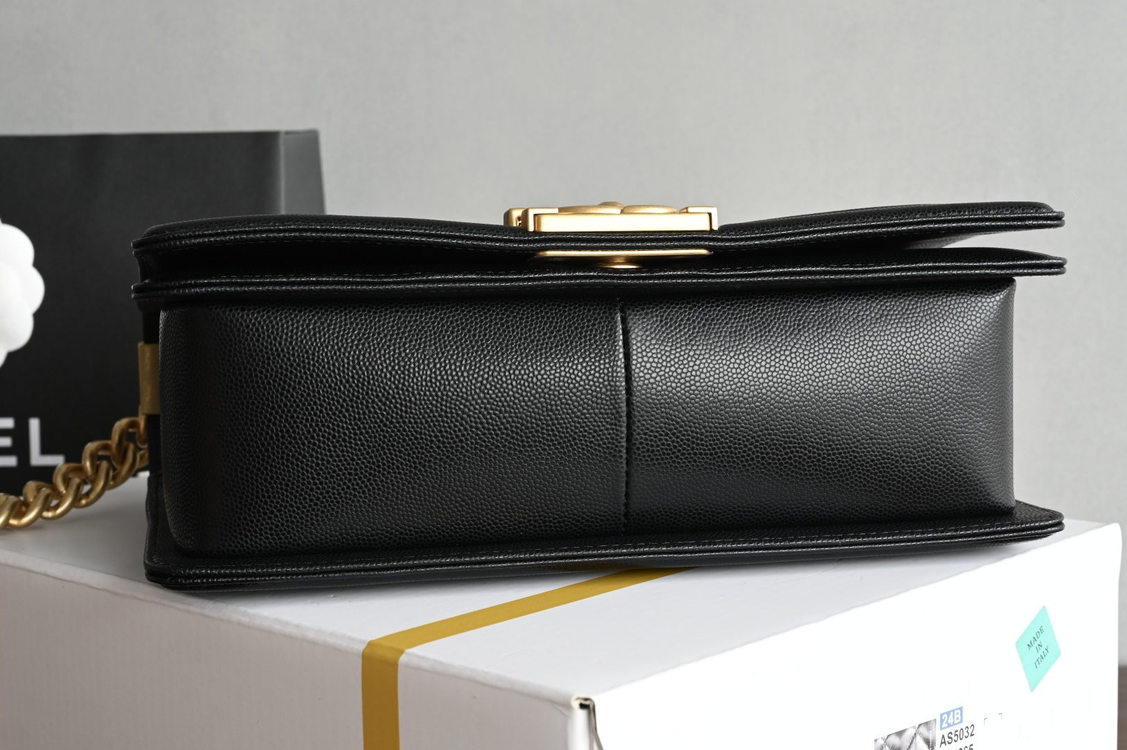 🌼白金版▪️正品级 包装如图全新𝙻𝚎𝚋𝚘𝚢 现货发售‼️菱格纹 小球纹 ❥中号 黑色 致敬经典款💌中性、