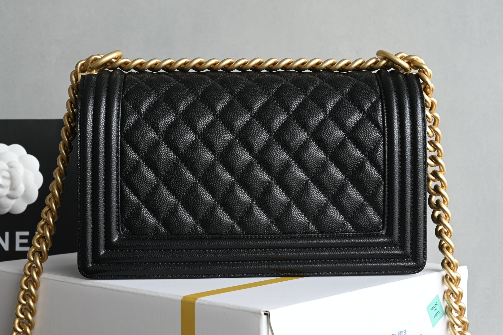 🌼白金版▪️正品级 包装如图全新𝙻𝚎𝚋𝚘𝚢 现货发售‼️菱格纹 小球纹 ❥中号 黑色 致敬经典款💌中性、