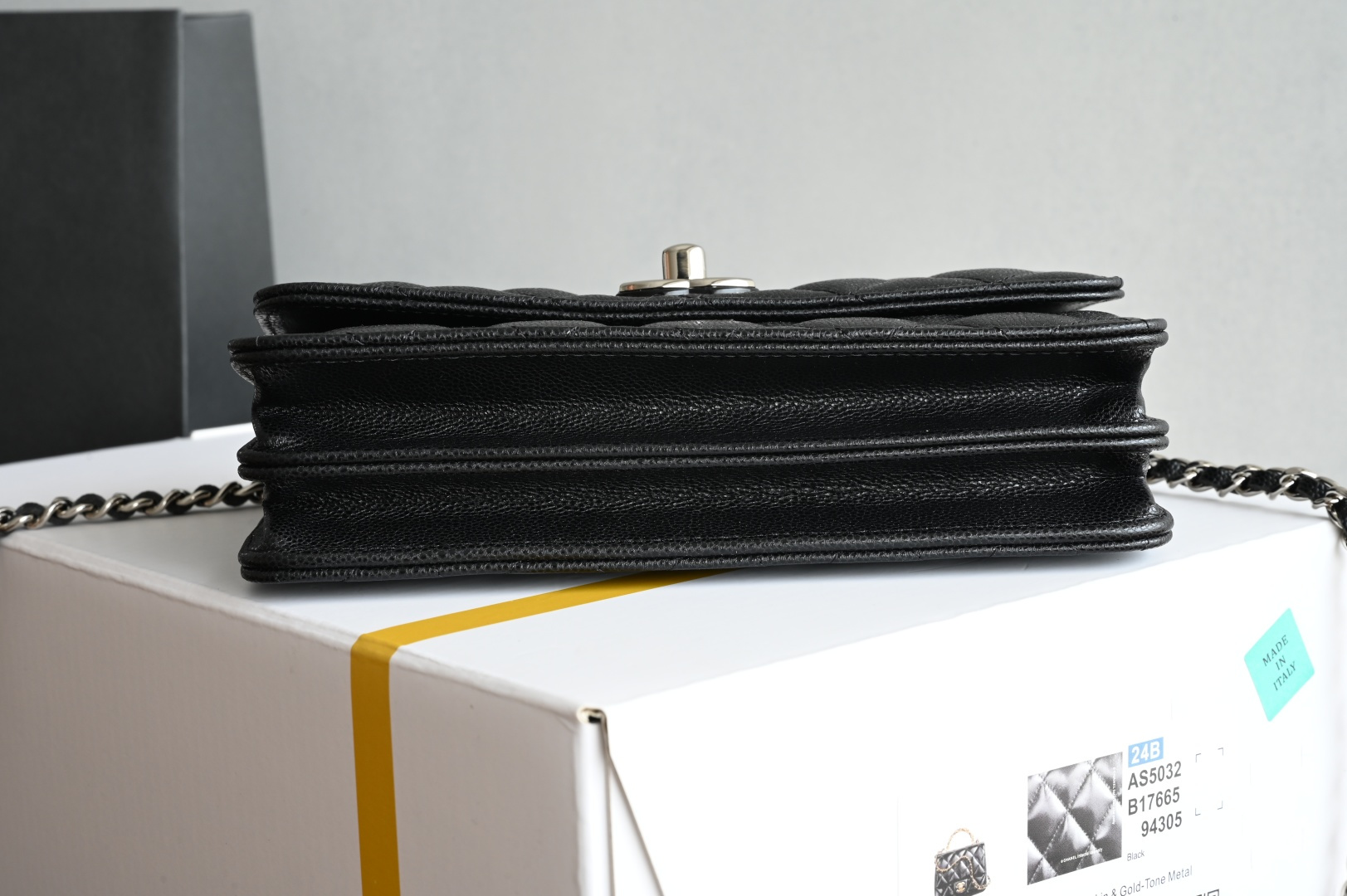 白金版▪️正品级 包装如图新品到货🆕𝗖𝗵𝗮𝗻𝗲𝟭 𝟐𝟓𝐏𝟐𝟓𝐏手柄风琴𝘄𝗼𝗰 黑色专柜售价𝟥𝟨𝟪𝟢𝟢𝗋𝗆