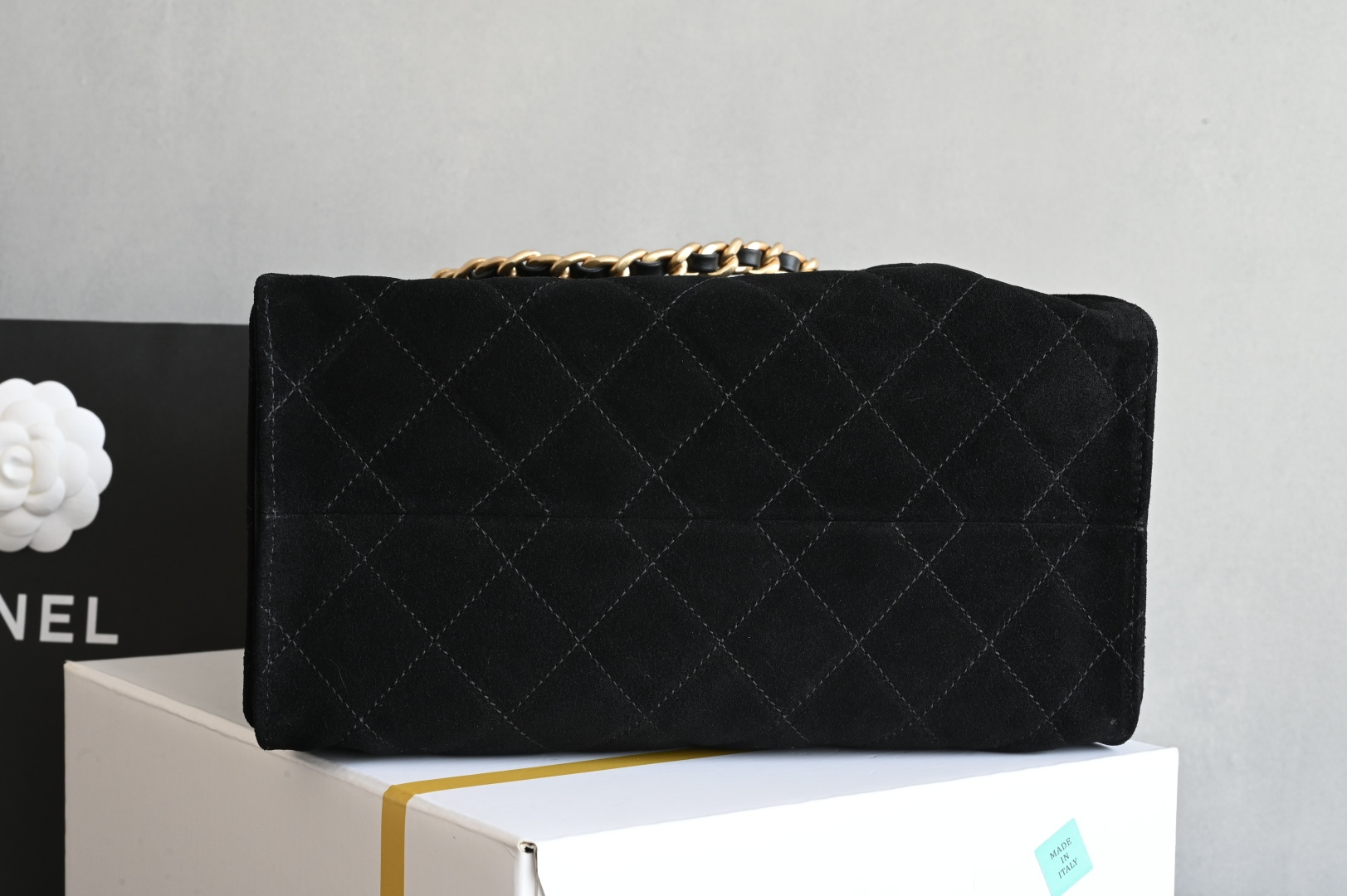 🌼白金版▪️正品级 包装如图全新到货🆕𝗖𝗵𝗮𝗻𝗲𝟭 𝟮𝟱𝗕𝗮𝗴嬉皮𝗁𝗈𝖻𝗈小号 黑色专柜售价𝟦𝟩𝟪𝟢𝟢𝗋