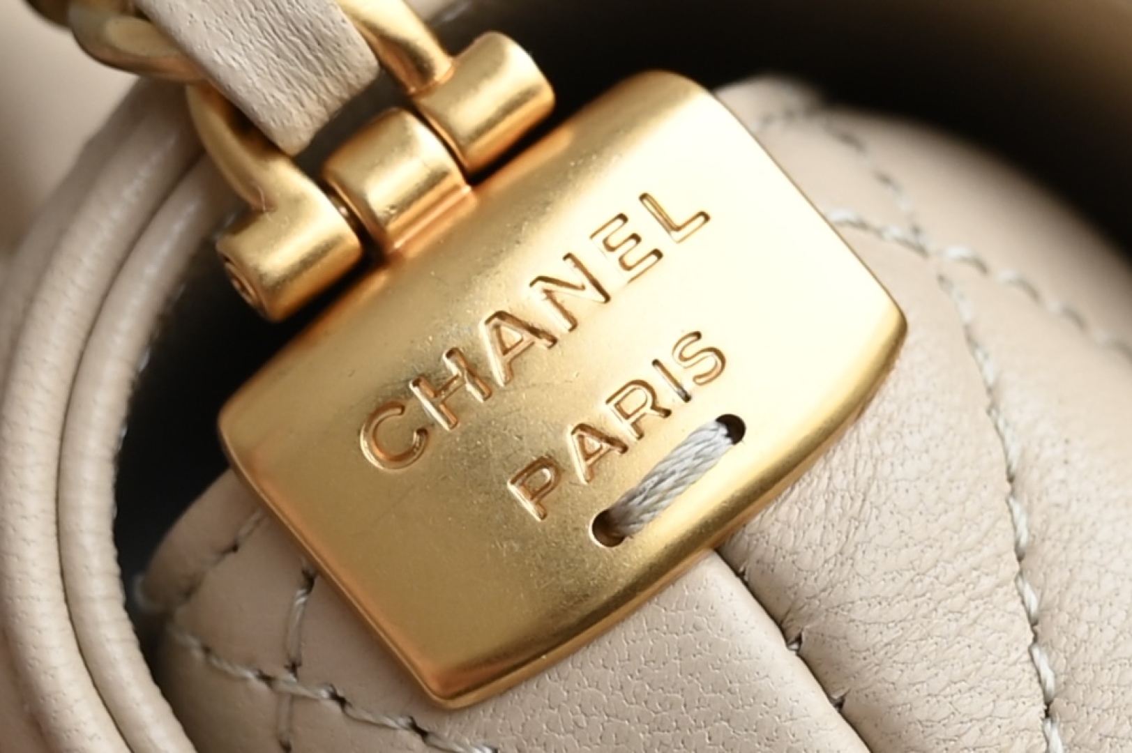 Chanel 125P Handle Kelly Bag - Small Size, Apricot Lambskin with Gold Hardware 6 cmp i1743056790546 5472 0 5