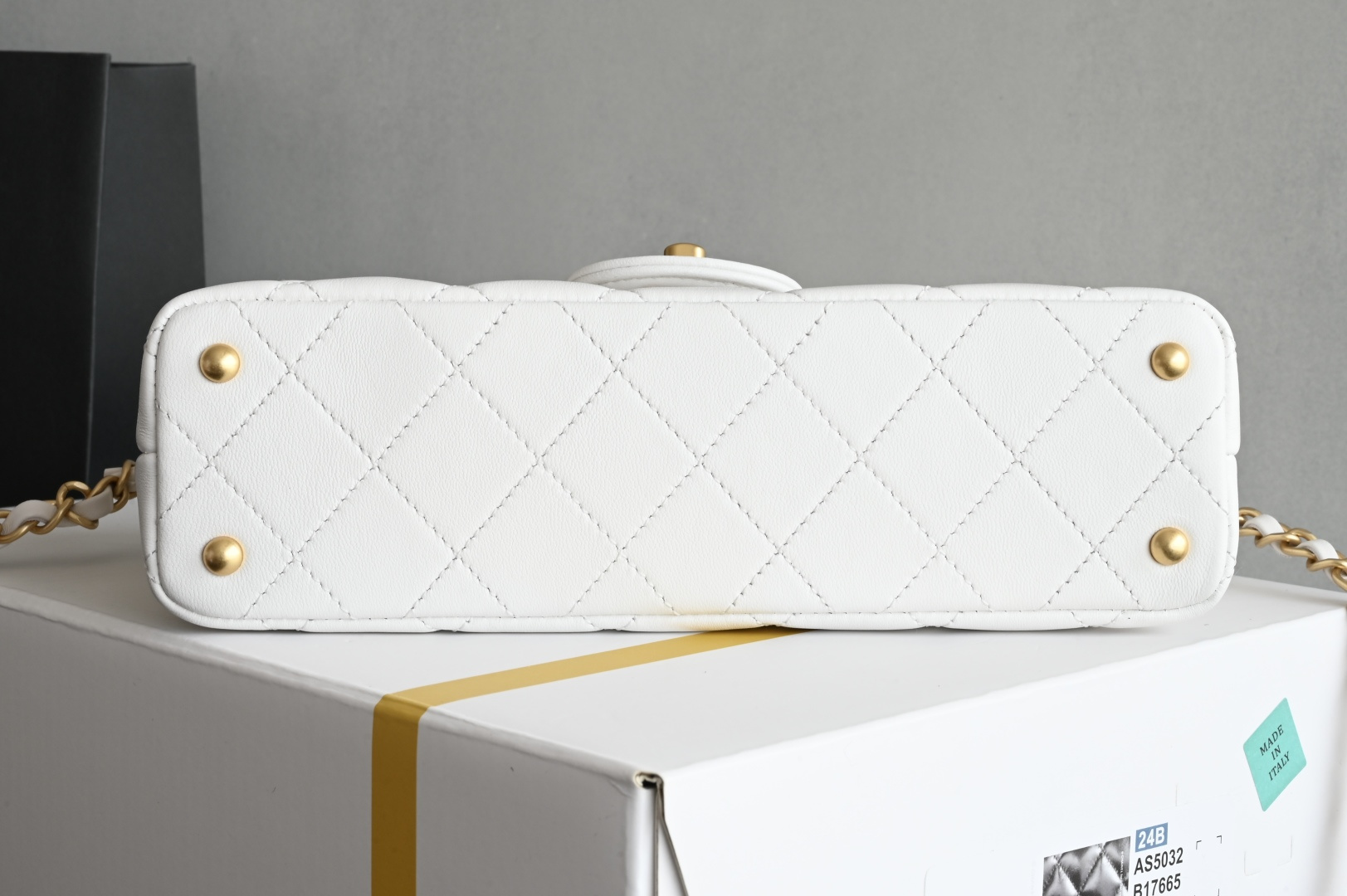 白金版▪️正品级 包装如图全新到货🆕𝐂𝐡𝐚𝐧𝐞𝟏 𝟐𝟓𝐏 手柄Kelly 横版小号专柜售价𝟦𝟨𝟫𝟢𝟢𝗋𝗆