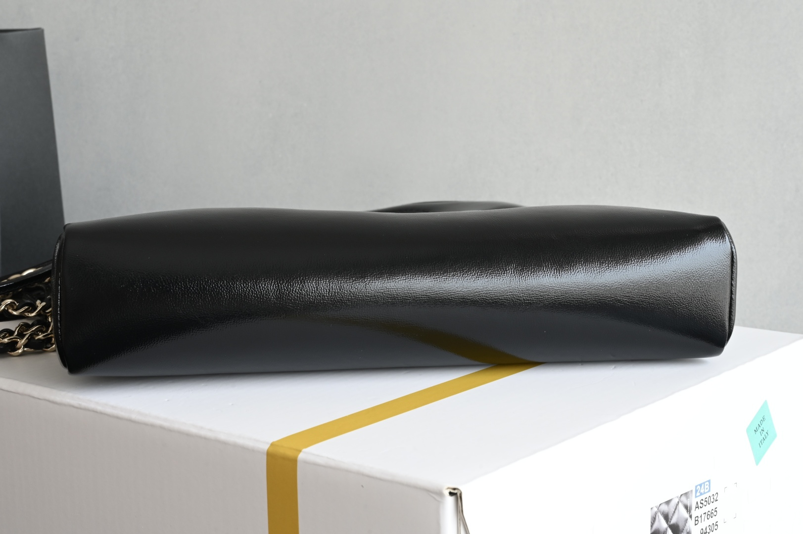 白金版▪️正品级 包装如图全新到货‼️𝗖𝗵𝗮𝗻𝗲𝟭 𝟮𝟓𝐏 全新版本迷你𝟥𝟣𝖡𝖺𝗀购物袋 链条可拆卸 黑