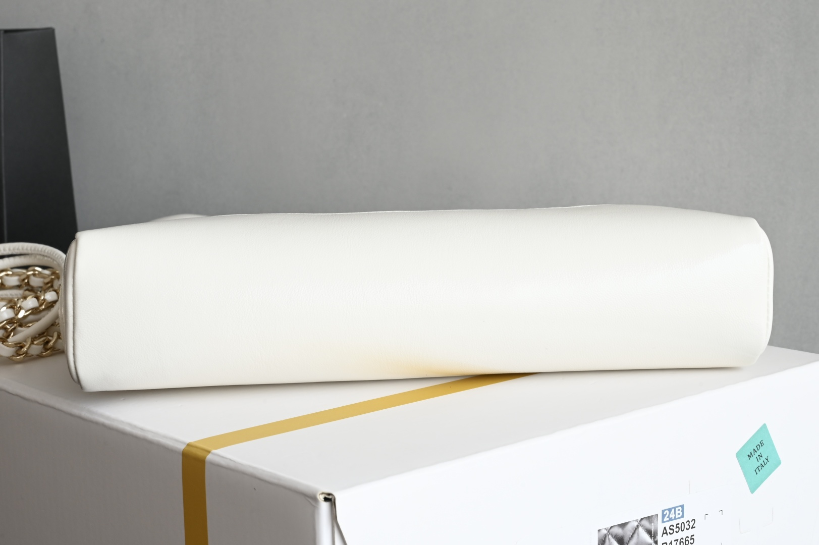 白金版▪️正品级 包装如图全新到货‼️𝗖𝗵𝗮𝗻𝗲𝟭 𝟮𝟓𝐏 全新版本迷你𝟥𝟣𝖡𝖺𝗀购物袋 链条可拆卸 白