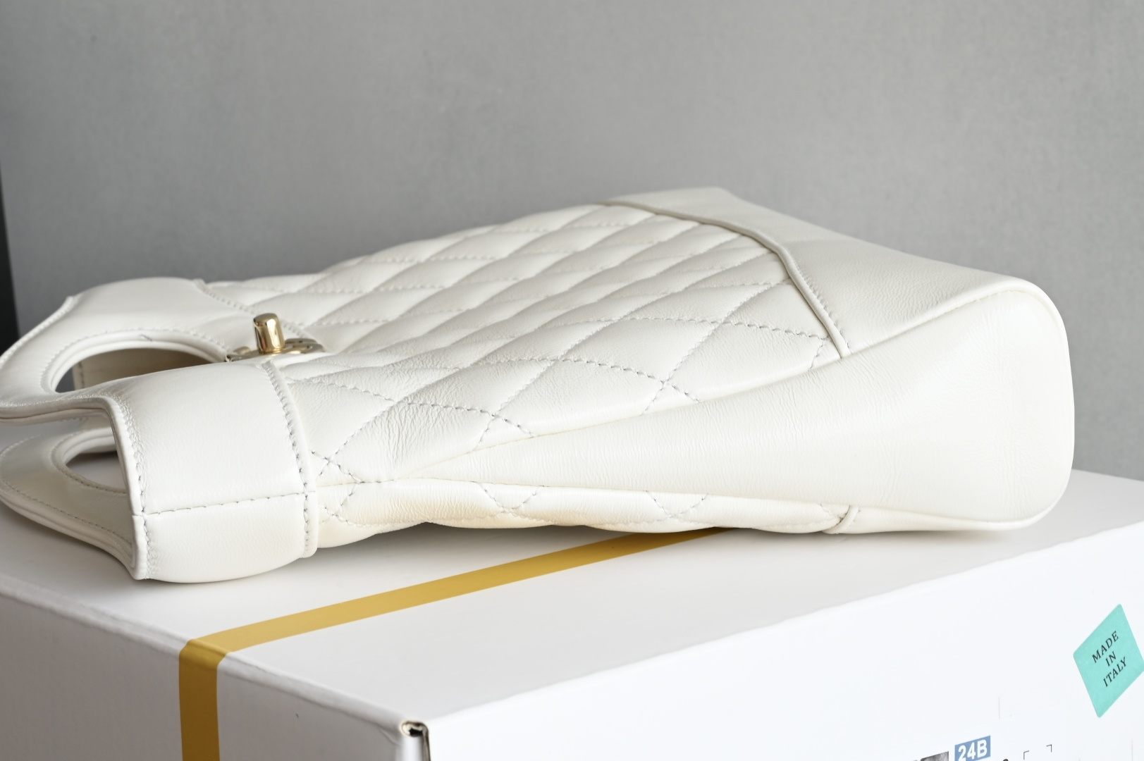 白金版▪️正品级 包装如图全新到货‼️𝗖𝗵𝗮𝗻𝗲𝟭 𝟮𝟓𝐏 全新版本迷你𝟥𝟣𝖡𝖺𝗀购物袋 链条可拆卸 白