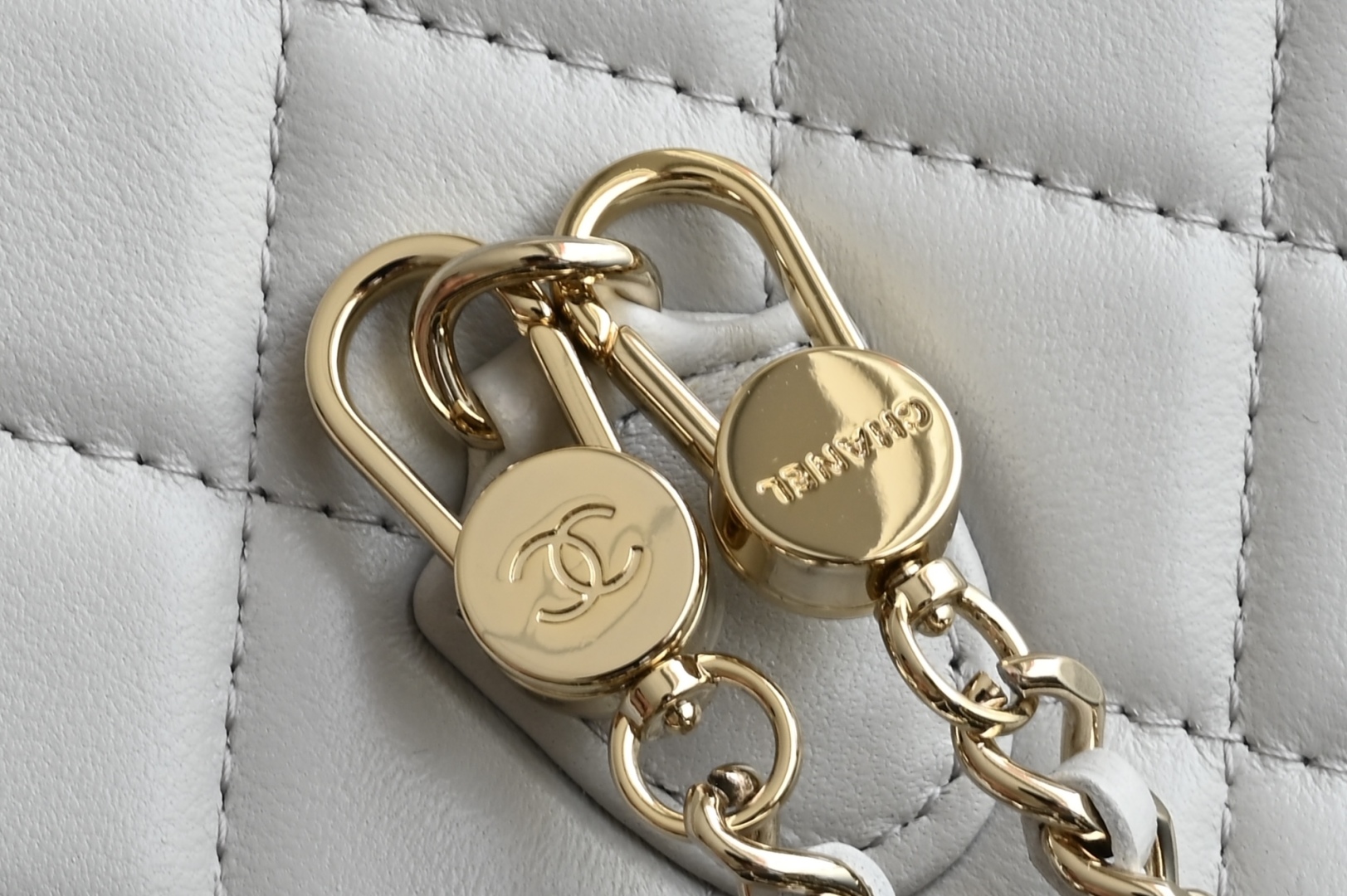 Chanel 125P Mini Backpack in Gray Lambskin Leather with Chain Strap 7 cmp i1744611260540 8542 0 6