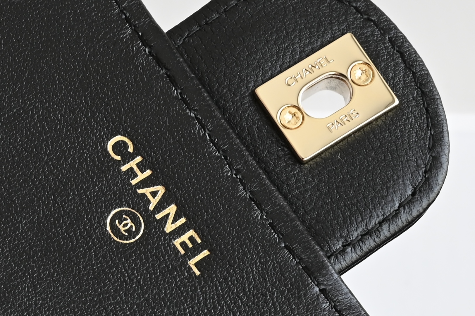 Chanel 125P Mini Backpack with Chain, Black Lambskin Leather, 18 x 14 x 3 cm 9 cmp i1744611759858 5624 0 7