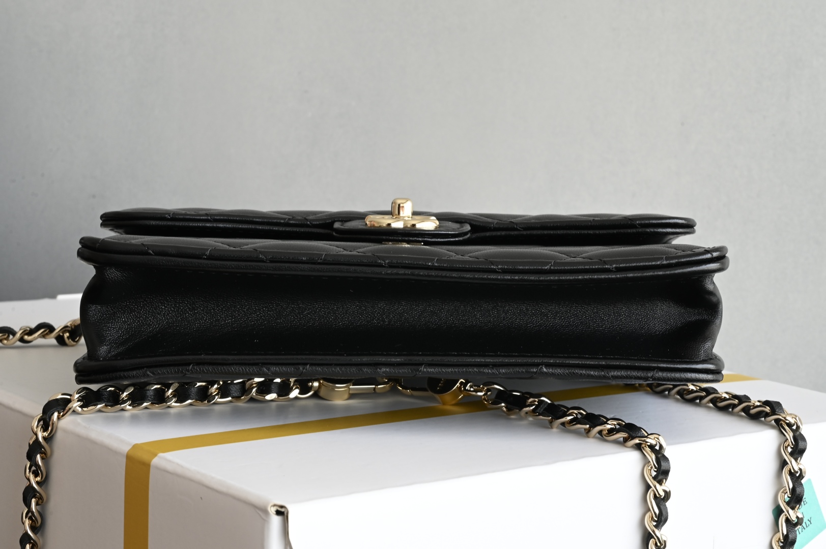 Chanel 125P Mini Backpack with Chain, Black Lambskin Leather, 18 x 14 x 3 cm 4 cmp i1744611761192 4166 0 2