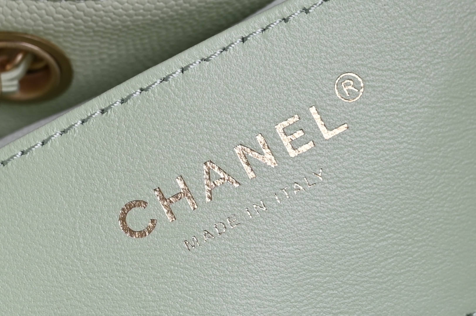 白金版▪️正品级 包装如图全新到货🆕𝗖𝗵𝗮𝗻𝗲𝟭 𝟮𝟓𝐒𝟐𝟓𝐁𝐚𝐠嬉皮购物包小号 苹果绿专柜售价𝟦𝟩𝟪𝟢