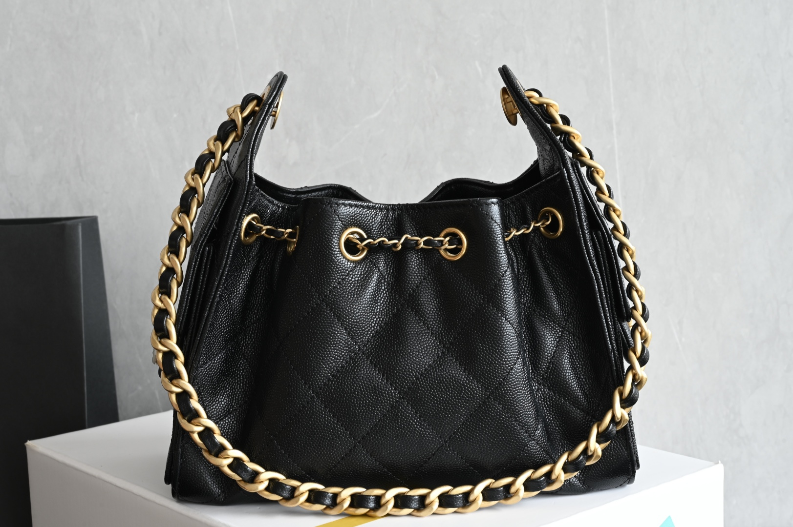 白金版▪️正品级 包装如图全新到货🆕𝗖𝗵𝗮𝗻𝗲𝟭 𝟮𝟱𝗕𝗮𝗴 𝗺𝗶𝗻𝗶𝟮𝟲𝗰 嬉皮𝗁𝗈𝖻𝗈 𝗆𝗂𝗇𝗂黑色