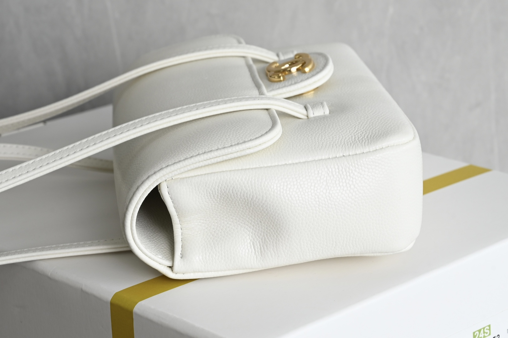 白金版▪️正品级 包装如图全新到货🆕𝗖𝗛𝗔𝗡𝗘* 𝟮𝟲𝗣 系列𝟮𝟲𝗣 𝙋𝙧𝙚𝙥𝙥𝙮 𝙘𝙤𝙘𝙤 腋下包 白