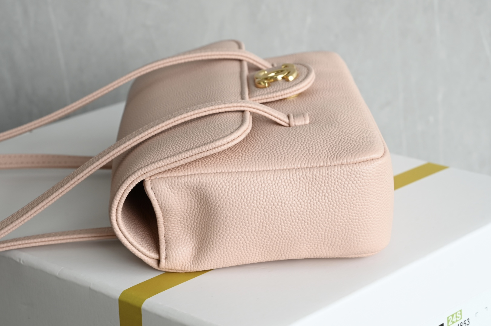 白金版▪️正品级 包装如图全新到货🆕𝗖𝗛𝗔𝗡𝗘* 𝟮𝟲𝗣系列𝟮𝟲𝗣 𝙋𝙧𝙚𝙥𝙥𝙮 𝙘𝙤𝙘𝙤 腋下包 粉色