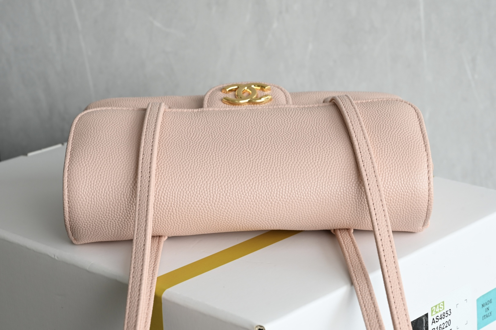 白金版▪️正品级 包装如图全新到货🆕𝗖𝗛𝗔𝗡𝗘* 𝟮𝟲𝗣系列𝟮𝟲𝗣 𝙋𝙧𝙚𝙥𝙥𝙮 𝙘𝙤𝙘𝙤 腋下包 粉色