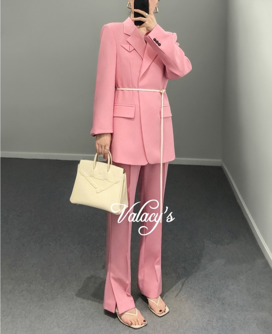 P771 HIGH QUALITY WOMEN ‘ S CLOTHES WITH PACKED BV IT’S A GREAT PINK SUIT - 图片 5