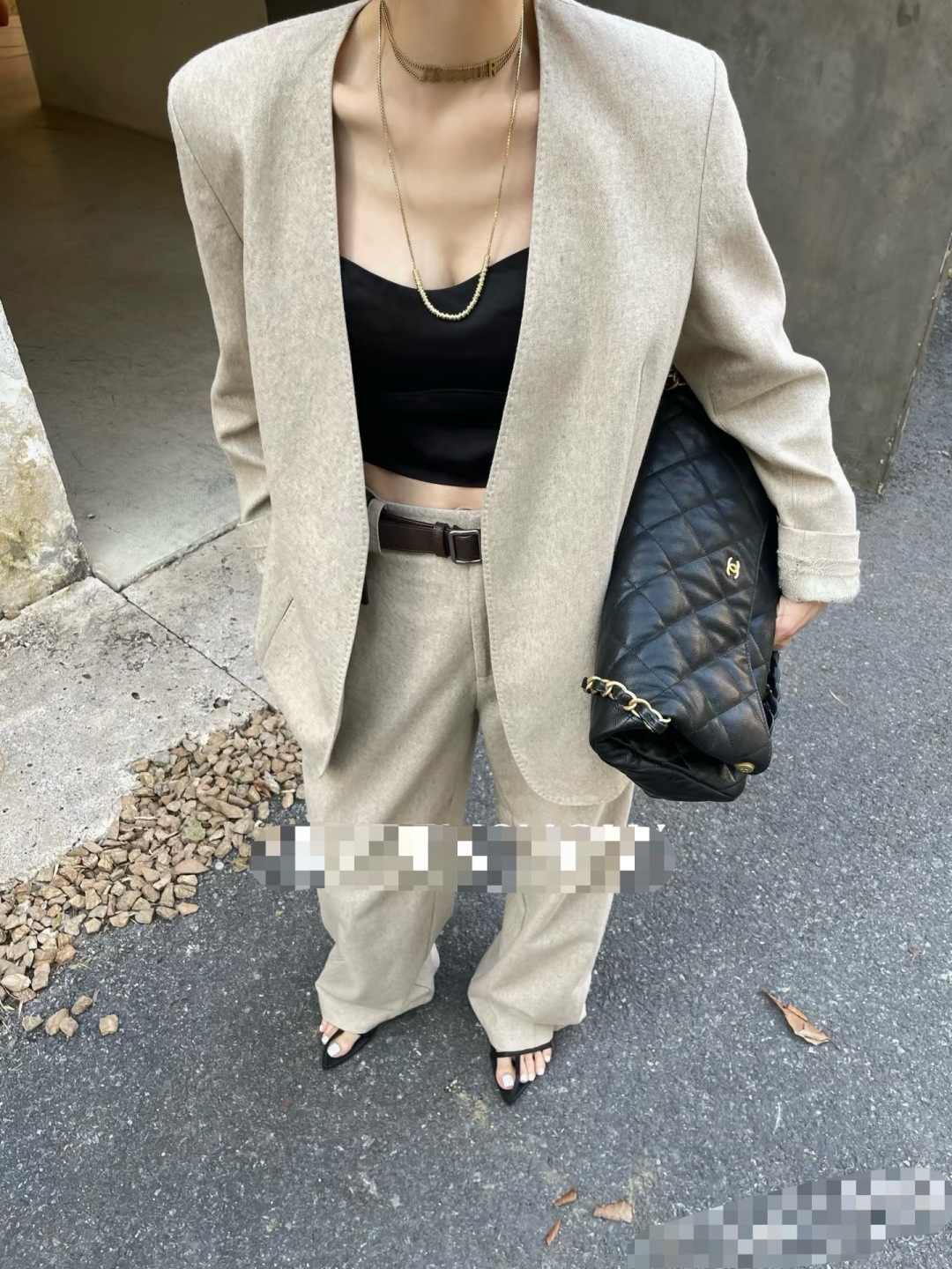 High-Quality Female Suit with Ace: P759 Exchange Support, SMLXL Cashy Suit - 图片 7