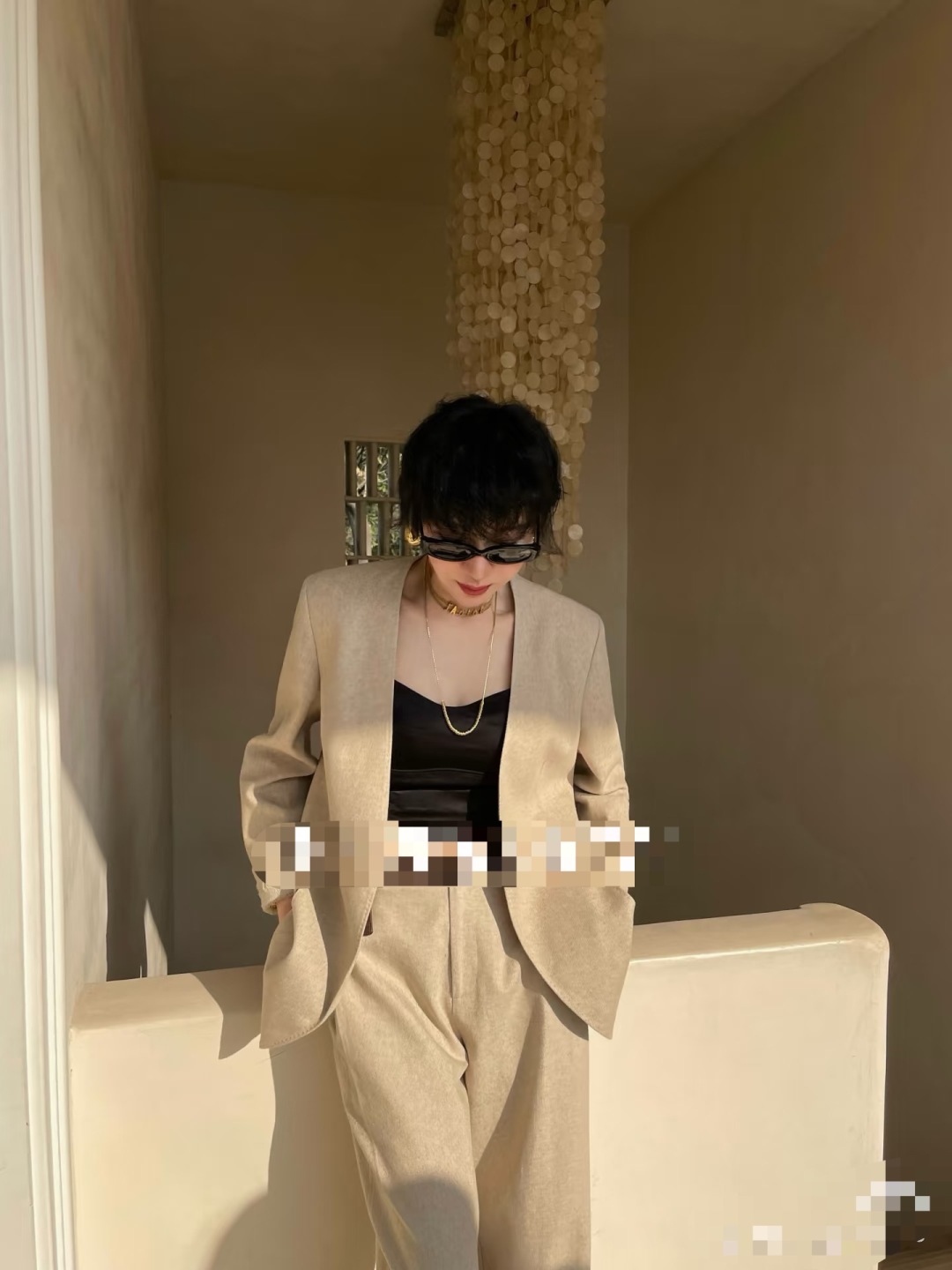 High-Quality Female Suit with Ace: P759 Exchange Support, SMLXL Cashy Suit - 图片 5