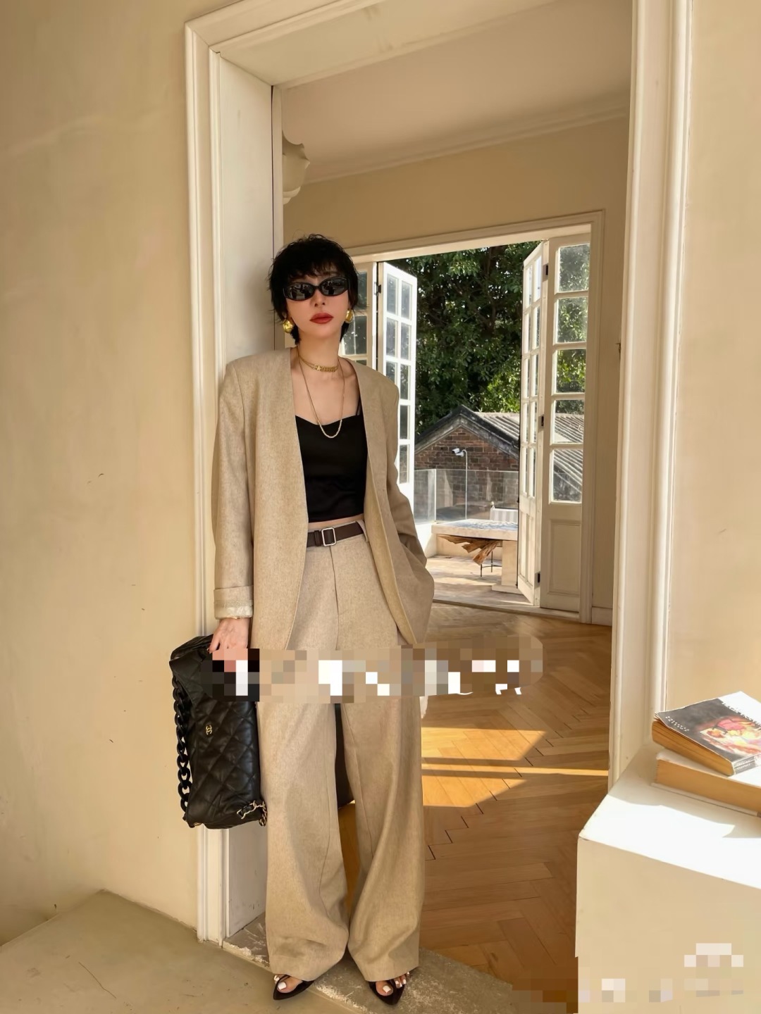 High-Quality Female Suit with Ace: P759 Exchange Support, SMLXL Cashy Suit - 图片 2