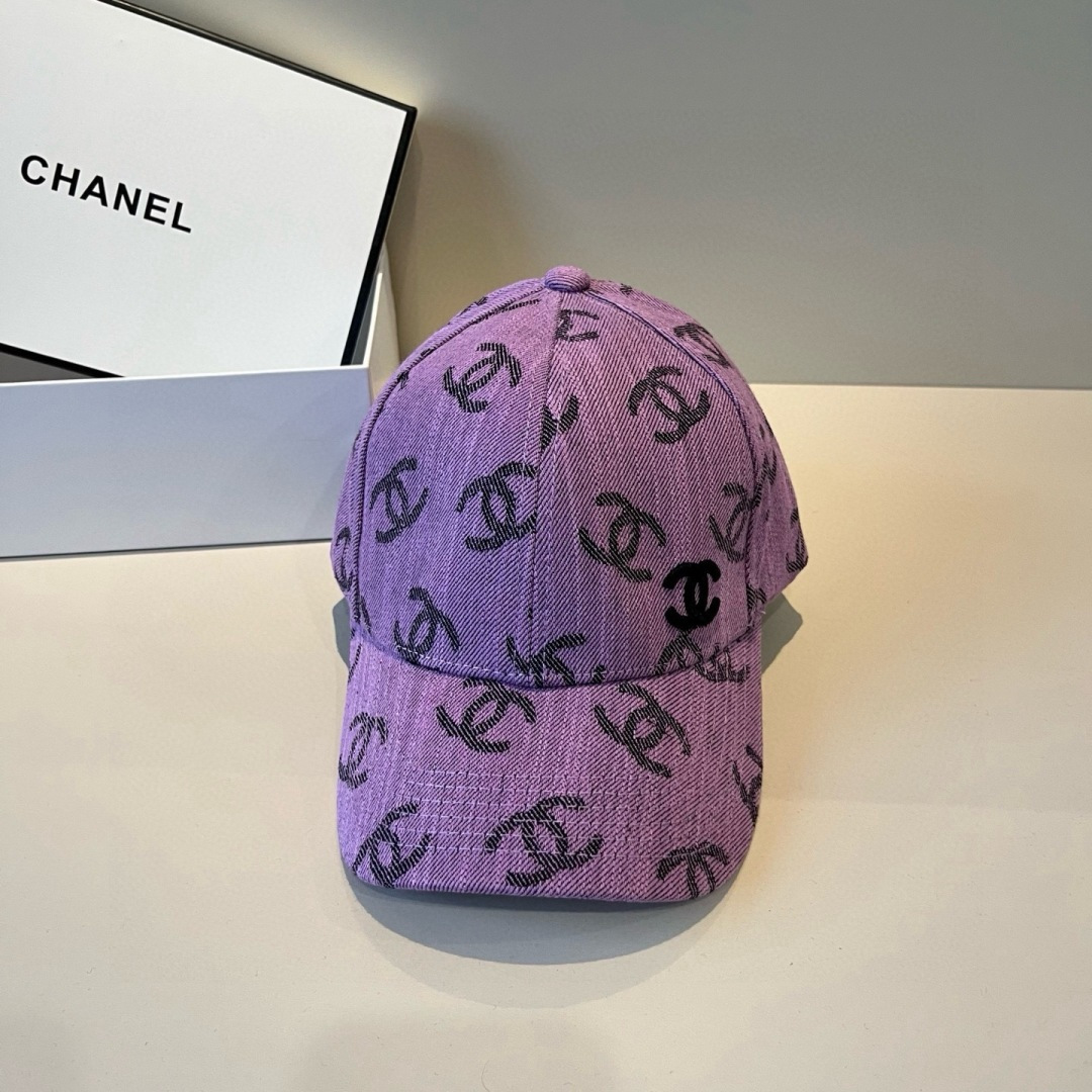 🌾香奈儿CHANEL 新品棒球帽，小香经典简约，时尚休闲设计 跑量新品
