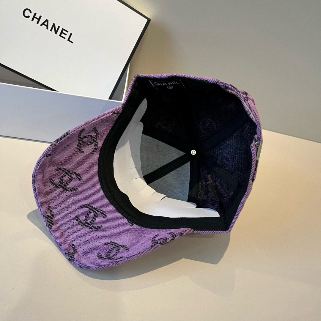 🌾香奈儿CHANEL 新品棒球帽，小香经典简约，时尚休闲设计 跑量新品