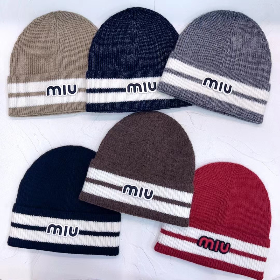 NO:552916,MIUMIU｜New product sharing striped knitted hat hat bucket hat baseball cap knitted hat, hat, miumiu, espadrilles, hats19860909MIUMIU｜新品分享 条纹针织帽帽子渔夫帽棒球帽针织帽,帽子,miumiu,espadrilles,hats,hat