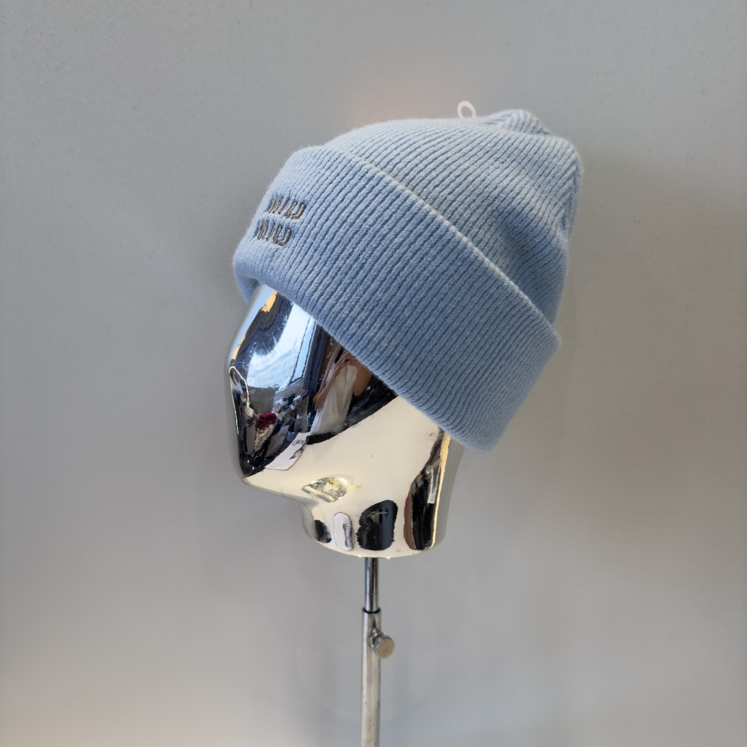 p55 谬谬miumiu 原单春夏新款毛线帽，订制，原版做工细致质量超赞！