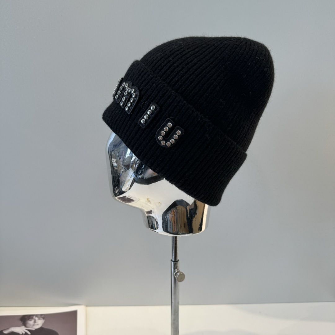 p55 谬谬miumiu 原单春夏新款毛线帽，订制，原版做工细致质量超赞！