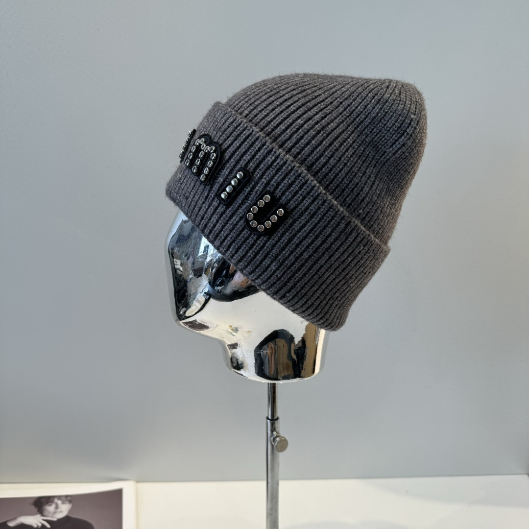 p55 谬谬miumiu 原单春夏新款毛线帽，订制，原版做工细致质量超赞！