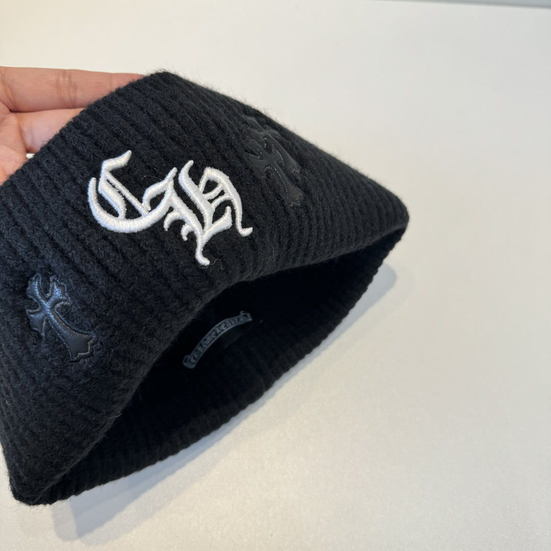 p58 克罗心最新毛线帽 时尚前卫的休闲设计风格，戴上头就是这样好看看哦，做工精细，男女同款！