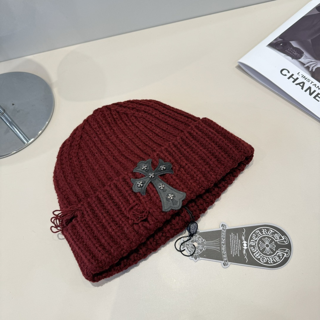 p55 克罗心最新毛线帽 时尚前卫的休闲设计风格，戴上头就是这样好看看哦，做工精细，男女同款！